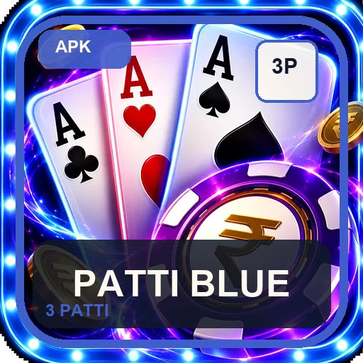 3 Patti Blue icon